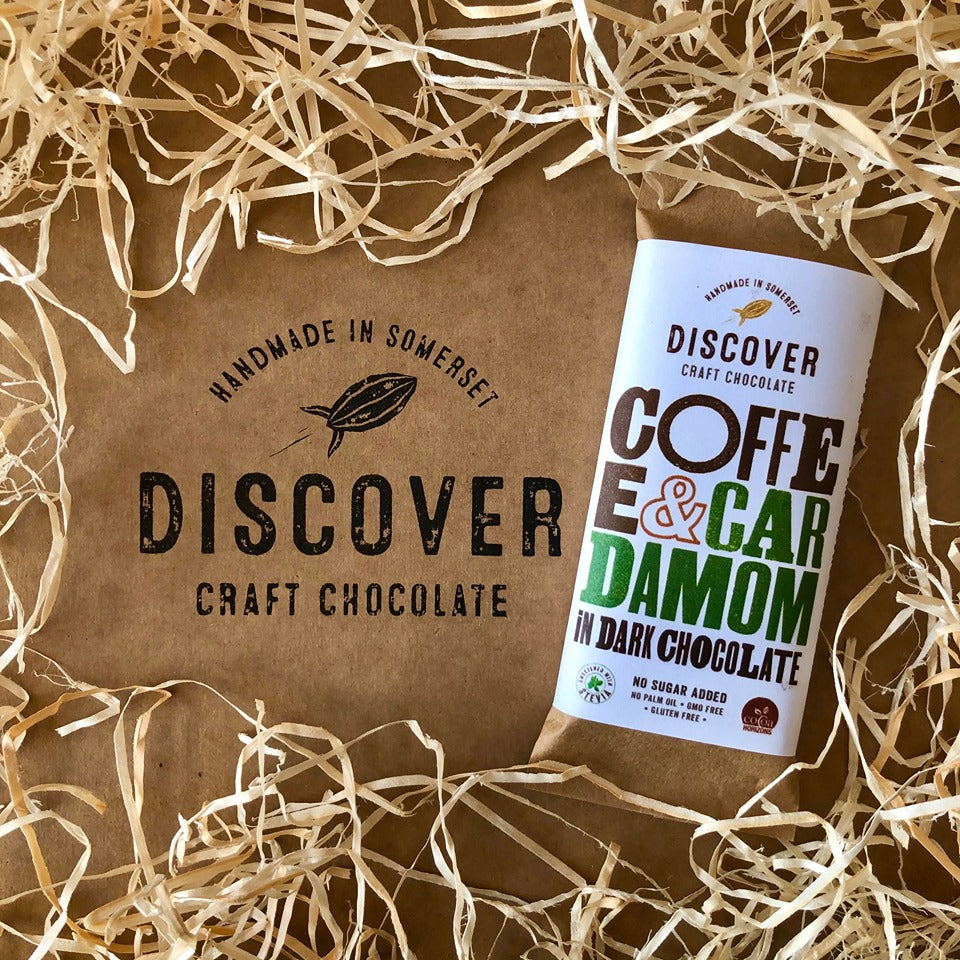 Coffee and Cardamom in Dark Chocolate