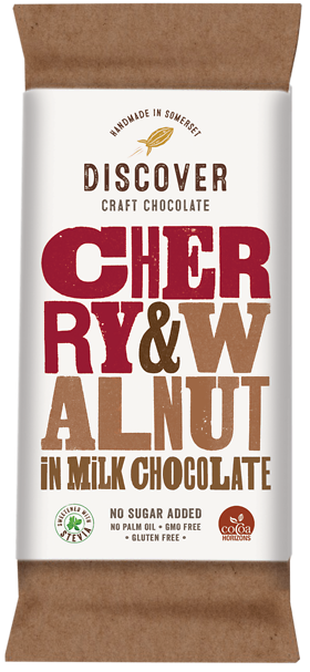 Cherry and Walnut in Milk Chocolate